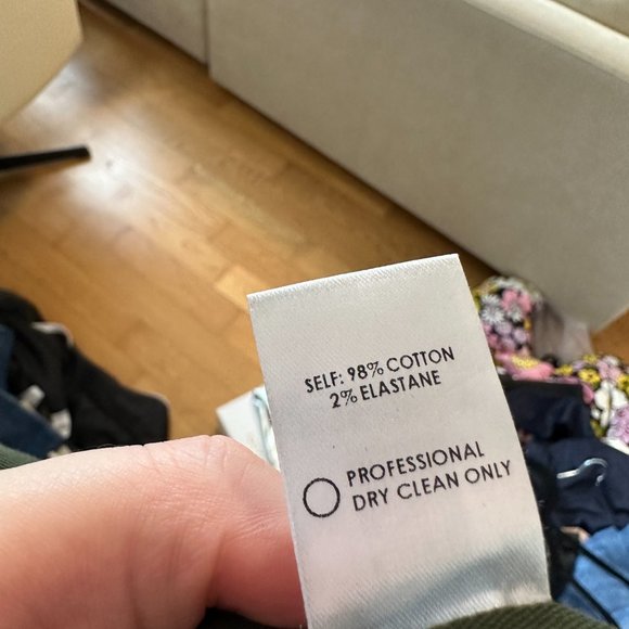 Rosie Assoulin Tunic Top Flared Sleeves V-neck Snap Buttons Detailing Sz M Green - Picture 6 of 12